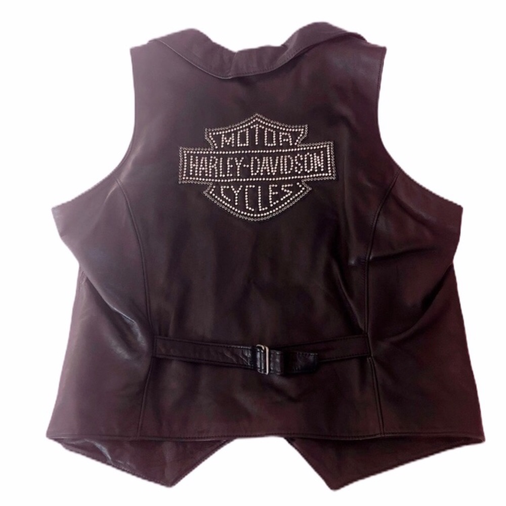 Ladies Harley Davidson Leather Vest